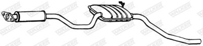 Centre Muffler WALKER 12044