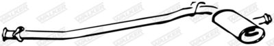 Centre Muffler WALKER 12261