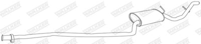 Rear Muffler WALKER 12328