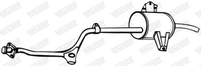 Rear Muffler WALKER 12350