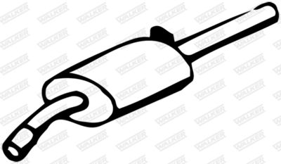 Rear Muffler WALKER 12362