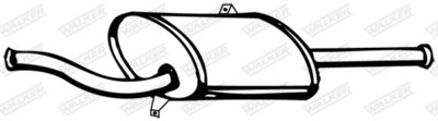 Rear Muffler WALKER 12376