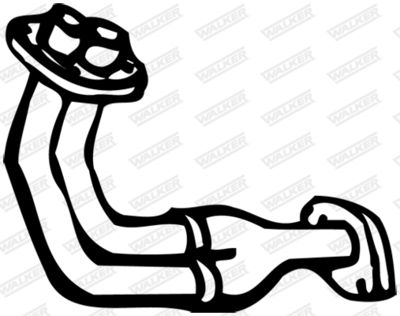 Exhaust Pipe WALKER 12385
