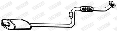 Front Muffler WALKER 12402