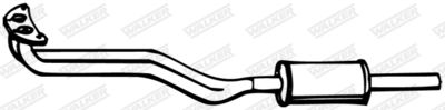 Front Muffler WALKER 12405