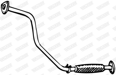 Exhaust Pipe WALKER 12415