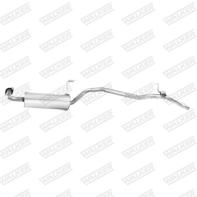 Rear Muffler WALKER 12420