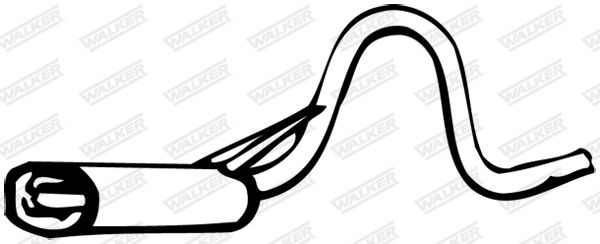 WALKER 12497 Centre Muffler
