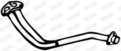 Exhaust Pipe WALKER 12644