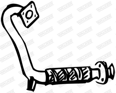 Exhaust Pipe WALKER 12686