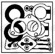 WALKER 12846 Mounting Kit, exhaust system