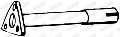 Exhaust Pipe WALKER 12904