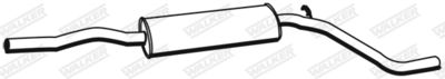 Centre Muffler WALKER 12927
