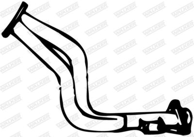 Exhaust Pipe WALKER 13001