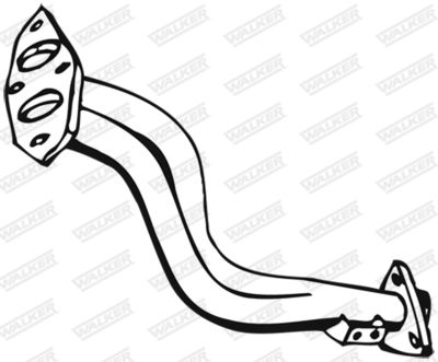 Exhaust Pipe WALKER 13004