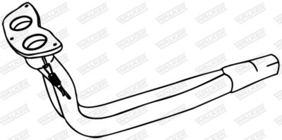 Exhaust Pipe WALKER 13010