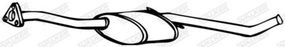 Centre Muffler WALKER 13088