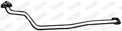 Exhaust Pipe WALKER 13091