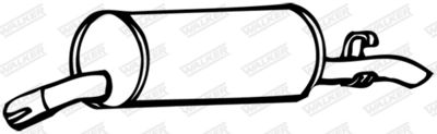 Rear Muffler WALKER 13100
