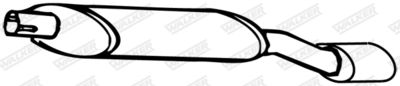 Rear Muffler WALKER 13105
