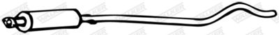 Centre Muffler WALKER 13107