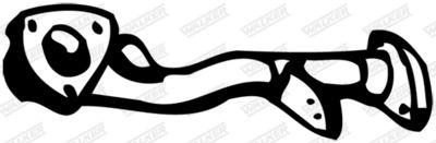 Exhaust Pipe WALKER 13117