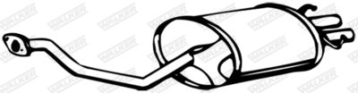 Rear Muffler WALKER 13132
