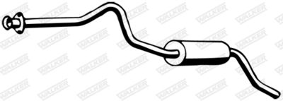 Rear Muffler WALKER 13153