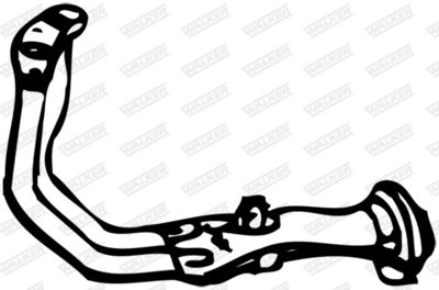 Exhaust Pipe WALKER 13169