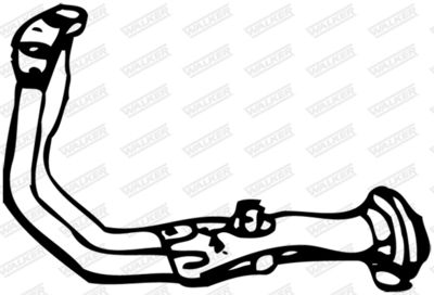 Exhaust Pipe WALKER 13183