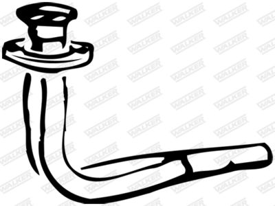 Exhaust Pipe WALKER 13242
