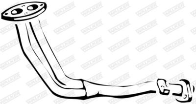 Exhaust Pipe WALKER 13249