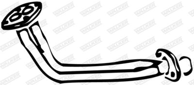 Exhaust Pipe WALKER 13266