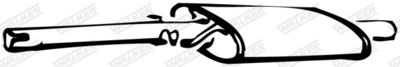 Centre Muffler WALKER 13269