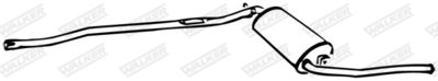 Rear Muffler WALKER 13270