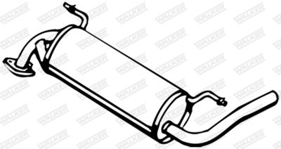 Rear Muffler WALKER 13280