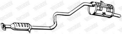 Rear Muffler WALKER 13291