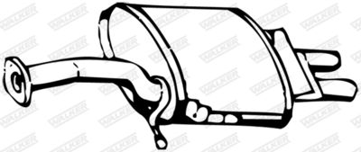 Rear Muffler WALKER 13310