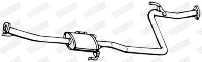Centre Muffler WALKER 13316