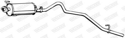 Centre Muffler WALKER 13338