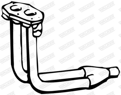 Exhaust Pipe WALKER 13352