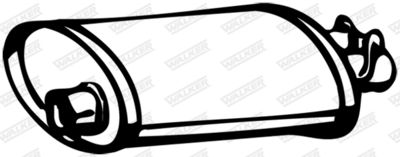 Rear Muffler WALKER 13365