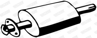 Centre Muffler WALKER 13395