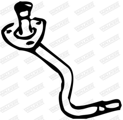 Exhaust Pipe WALKER 13496