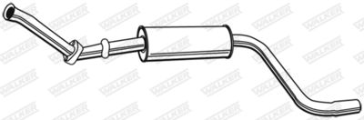 Front Muffler WALKER 13501