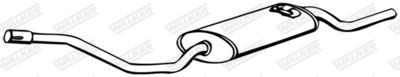 Rear Muffler WALKER 13507