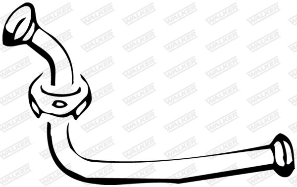 WALKER 13652 Exhaust Pipe