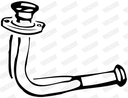 WALKER 13660 Exhaust Pipe