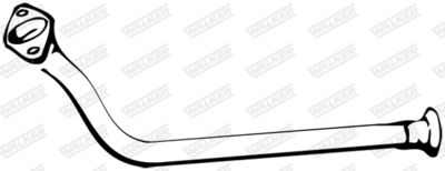 Exhaust Pipe WALKER 13681