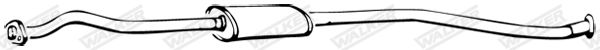 WALKER 13687 Centre Muffler